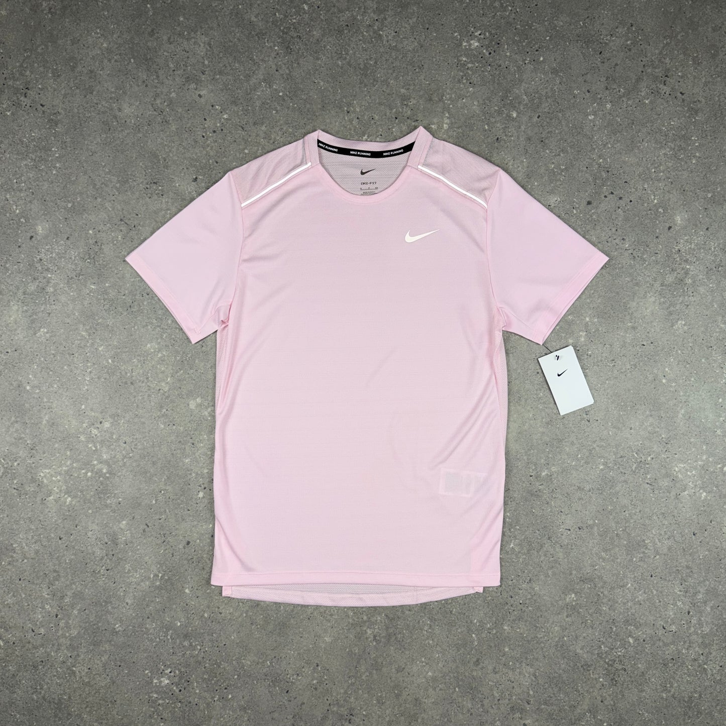 NIKE MILER T-SHIRT PINK FOAM