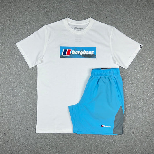 BERGHAUS EXPLORER SET WHITE/LIGHT BLUE