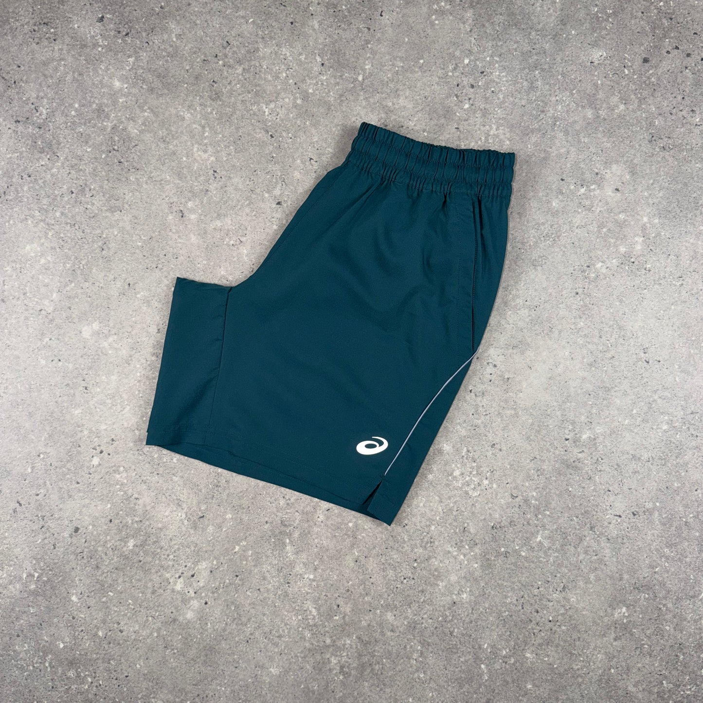 ASICS PERFORMANCE RUN SHORTS SAXON GREEN