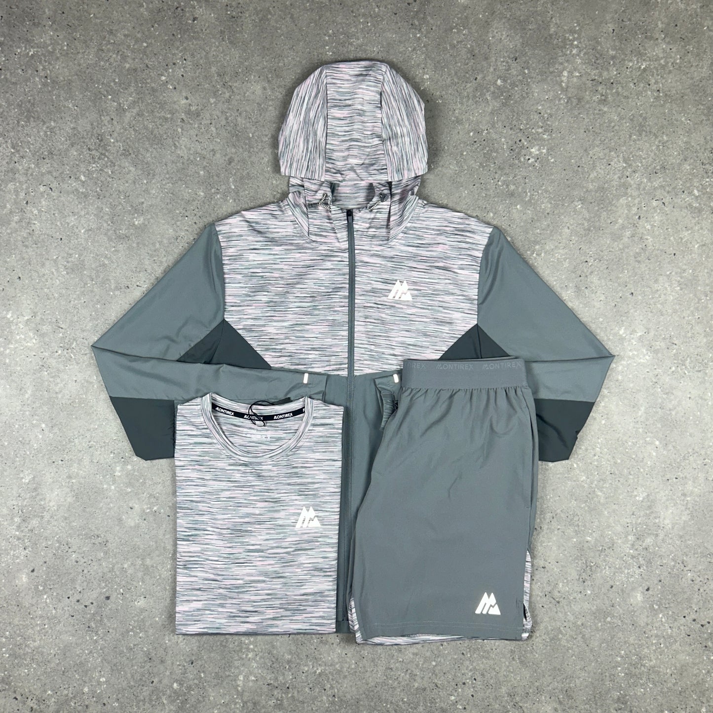 MONTIREX TRAIL JACKET BUNDLE GREY/LIGHT PINK