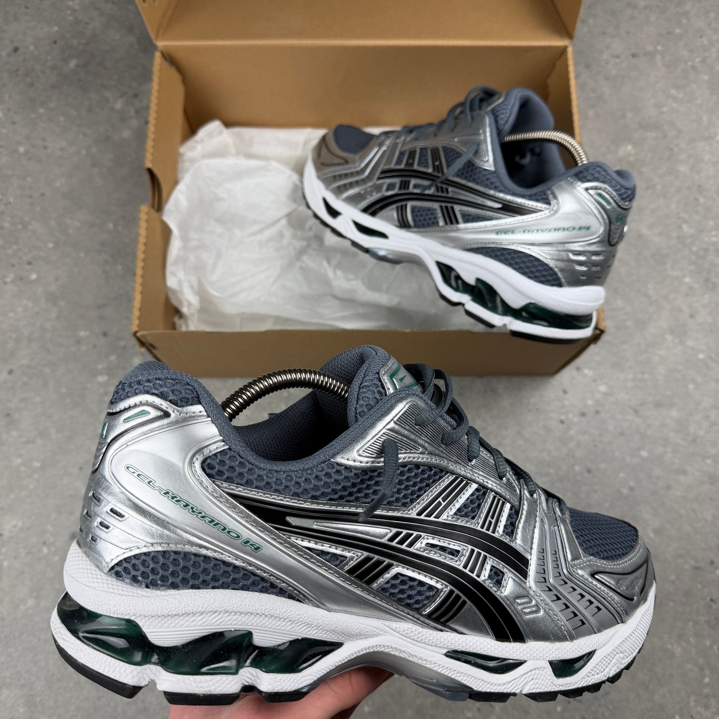 ASICS GEL KAYANO 14 JASPER GREEN