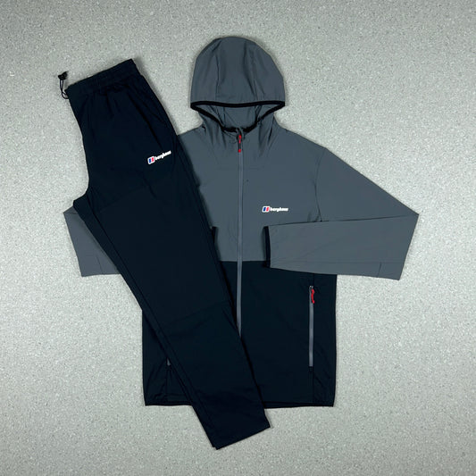 BERGHAUS WOVEN TRACKSUIT BLACK/GREY