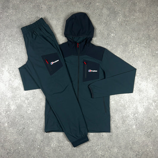 BERGHAUS INTERVALE WOVEN TRACKSUIT BLACK