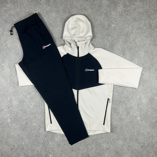 BERGHAUS TRAWDEN JACKET SET BEIGE/BLACK