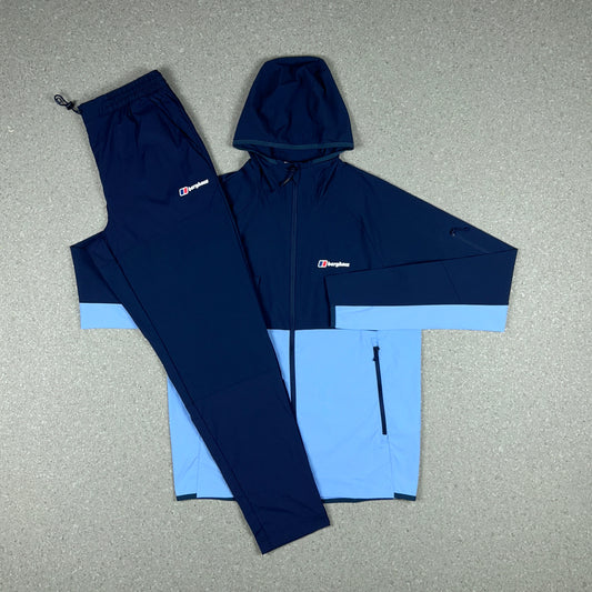 BERGHAUS WOVEN TRACKSUIT NAVY/LIGHT BLUE