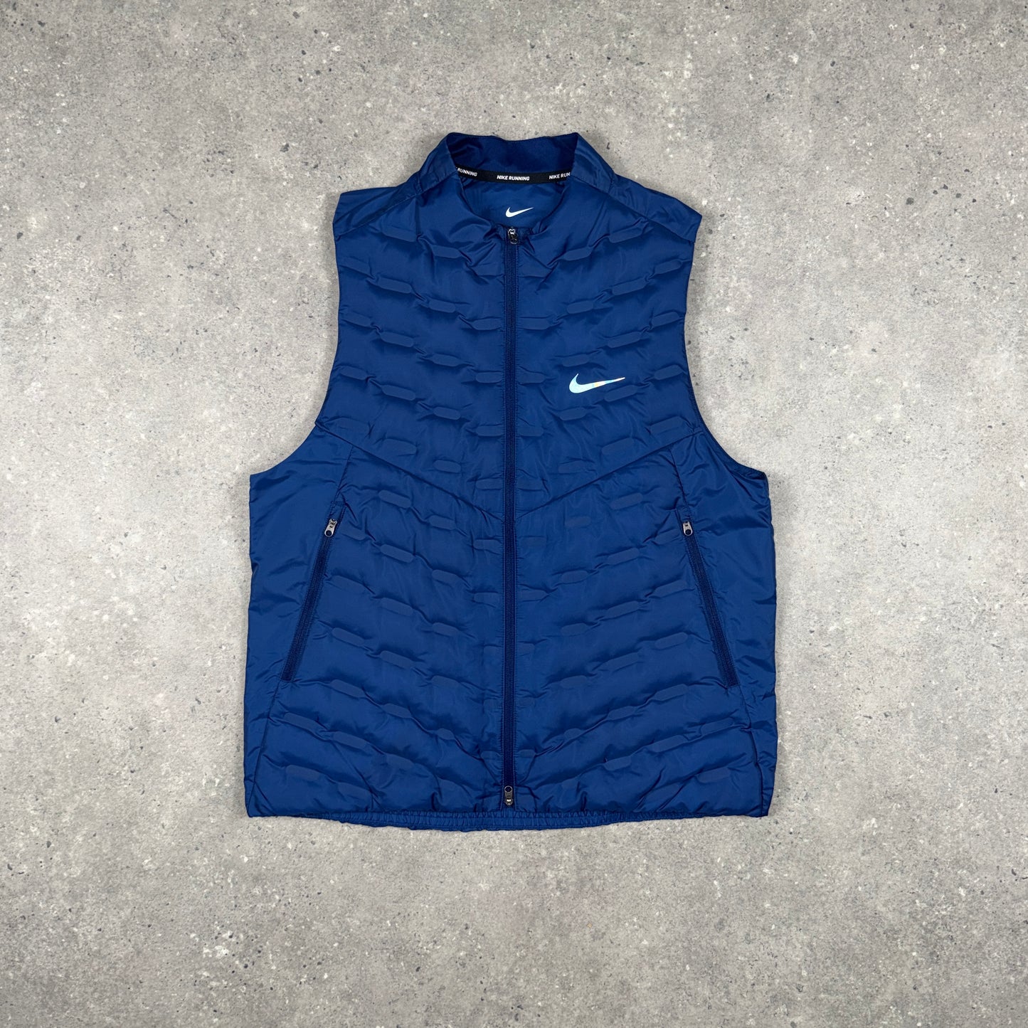 NIKE THERMA-FIT GILET DARK BLUE