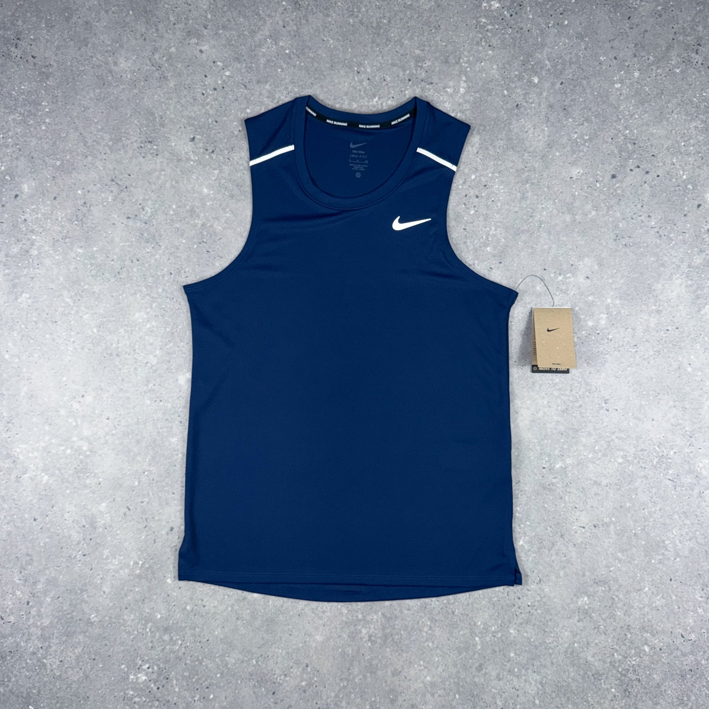 NIKE MILER VEST MIDNIGHT NAVY