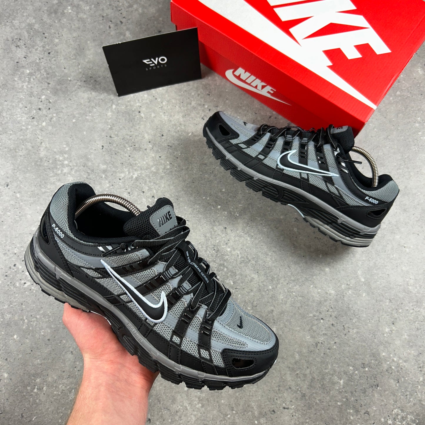 NIKE P6000 COOL GREY/BLACK