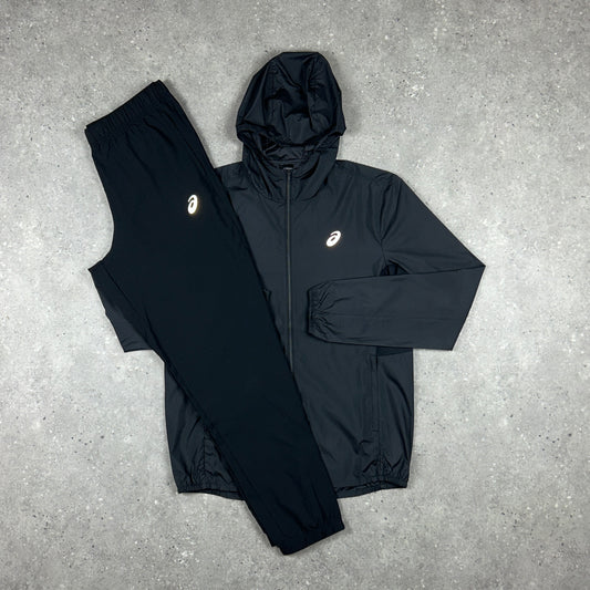 ASICS CORE WINDRUNNER JACKET SET BLACK