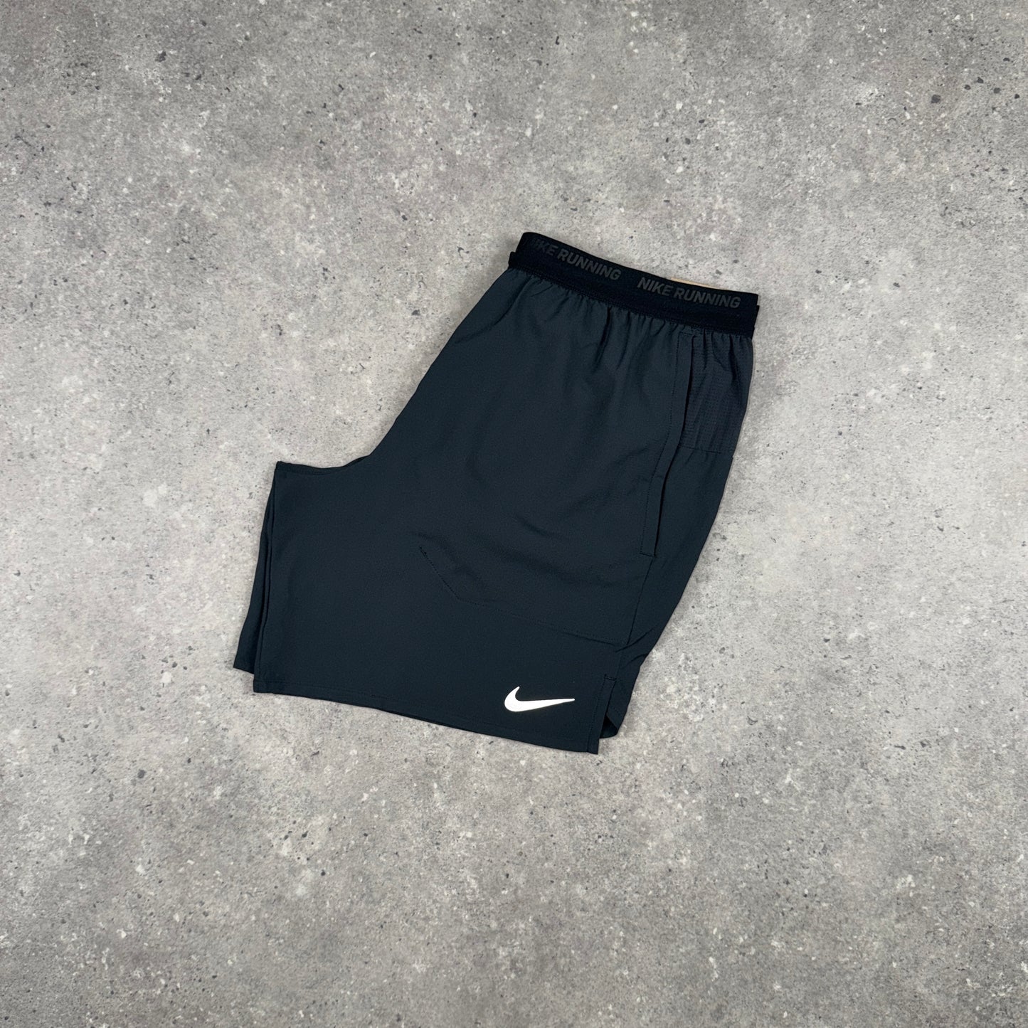 NIKE FLEX STRIDE SHORTS BLACK