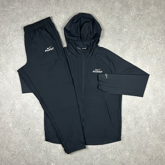 NIKE SWOOSH JACKET SET BLACK
