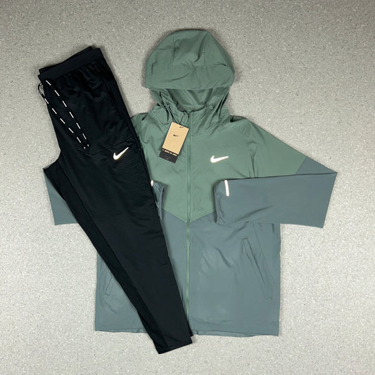 NIKE UV WINDRUNNER KHAKI/GREY & NIKE PHENOMS ELITE BOTTOMS SET