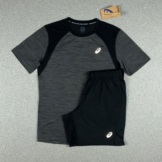 ASICS ROAD SET BLACK/GREY