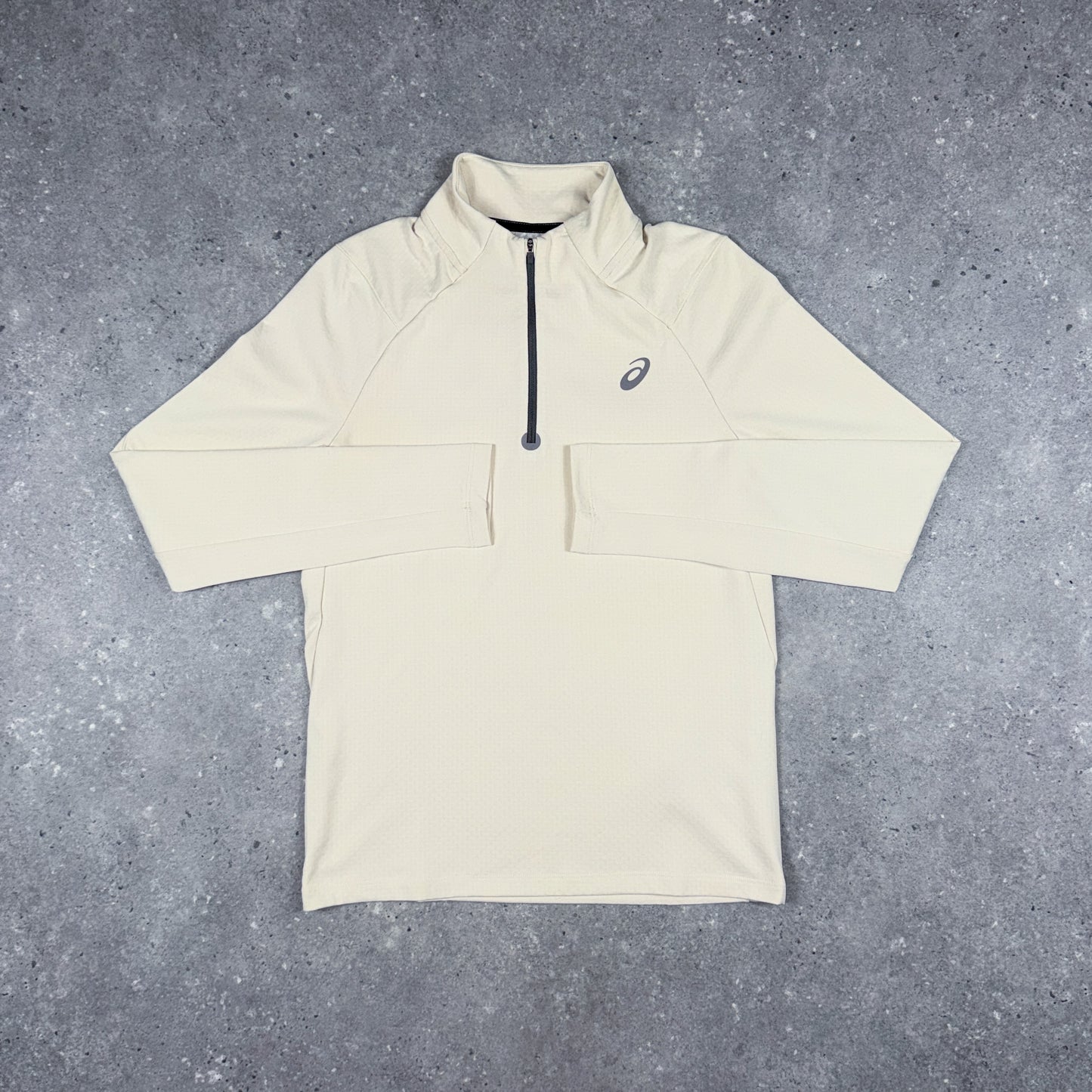 ASICS THERMA 1/4 ZIP CREAM