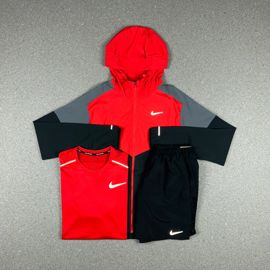 NIKE UV WINDRUNNER BUNDLE CRIMSON/BLACK