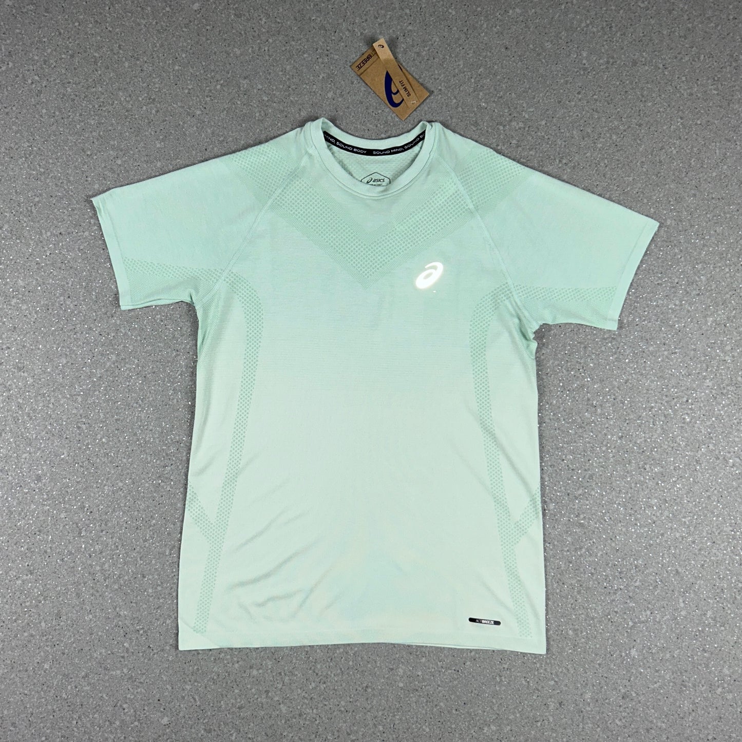ASICS SEAMLESS T-SHIRT LIGHT CELADON