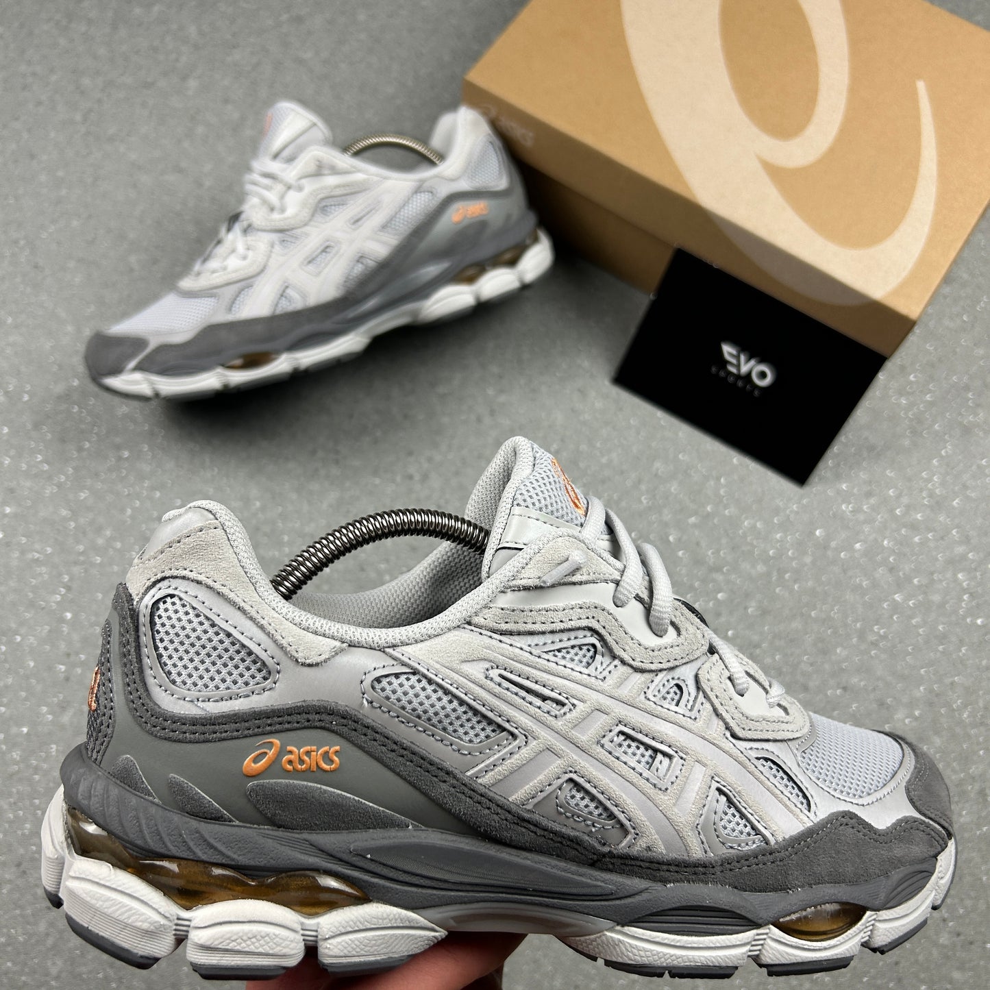 ASICS GEL NYC CLOUD GREY/CEMENT GREY