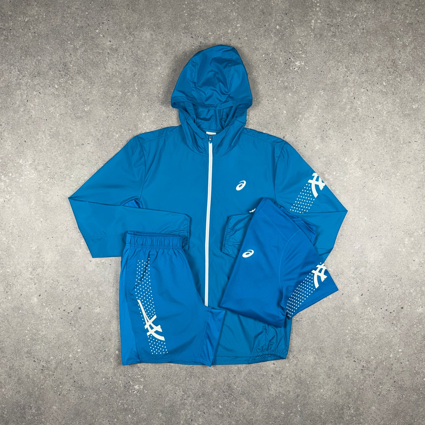 ASICS ICON JACKET BUNDLE BLUE