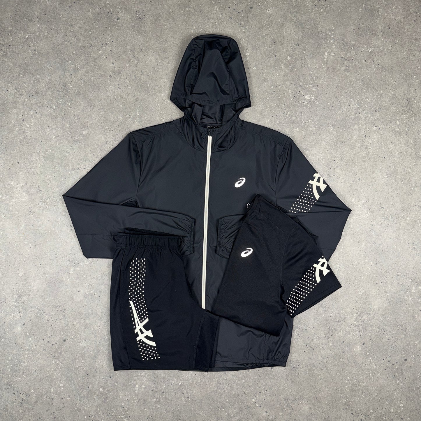 ASICS ICON JACKET BUNDLE BLACK