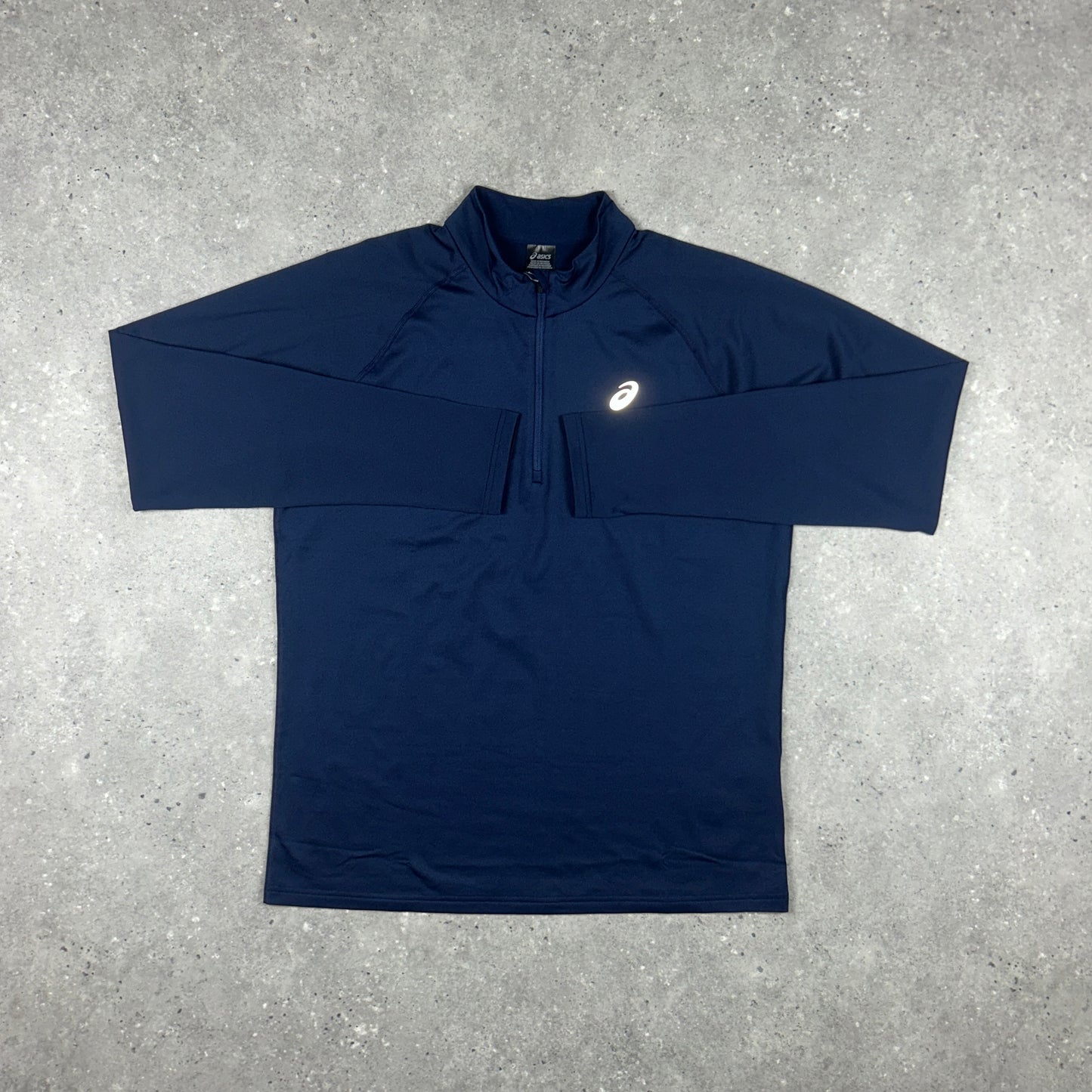 ASICS PACER 1/4 ZIP BUNDLE MIDNIGHT NAVY