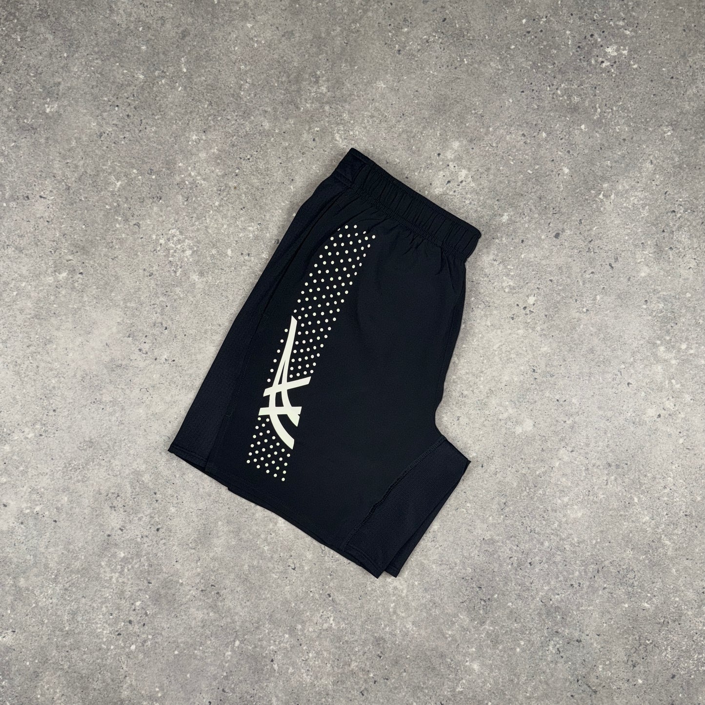 ASICS ICON 1/4 ZIP SET BLACK