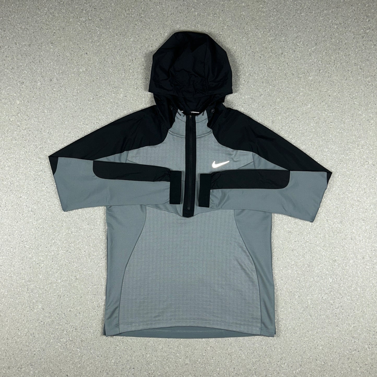 NIKE THERMAL ZIP GREY