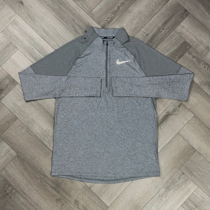 NIKE ELEMENT 1/4 ZIP GREY & NIKE PHENOM ELITE BOTTOMS SET