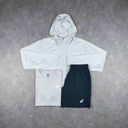 ASICS CORE JACKET BUNDLE CLOUD WHITE/GREY