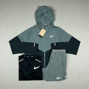 NIKE UV WINDRUNNER JACKET BLACK/GREY