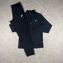 ASICS THERMA 1/4 ZIP PANTS SET BLACK