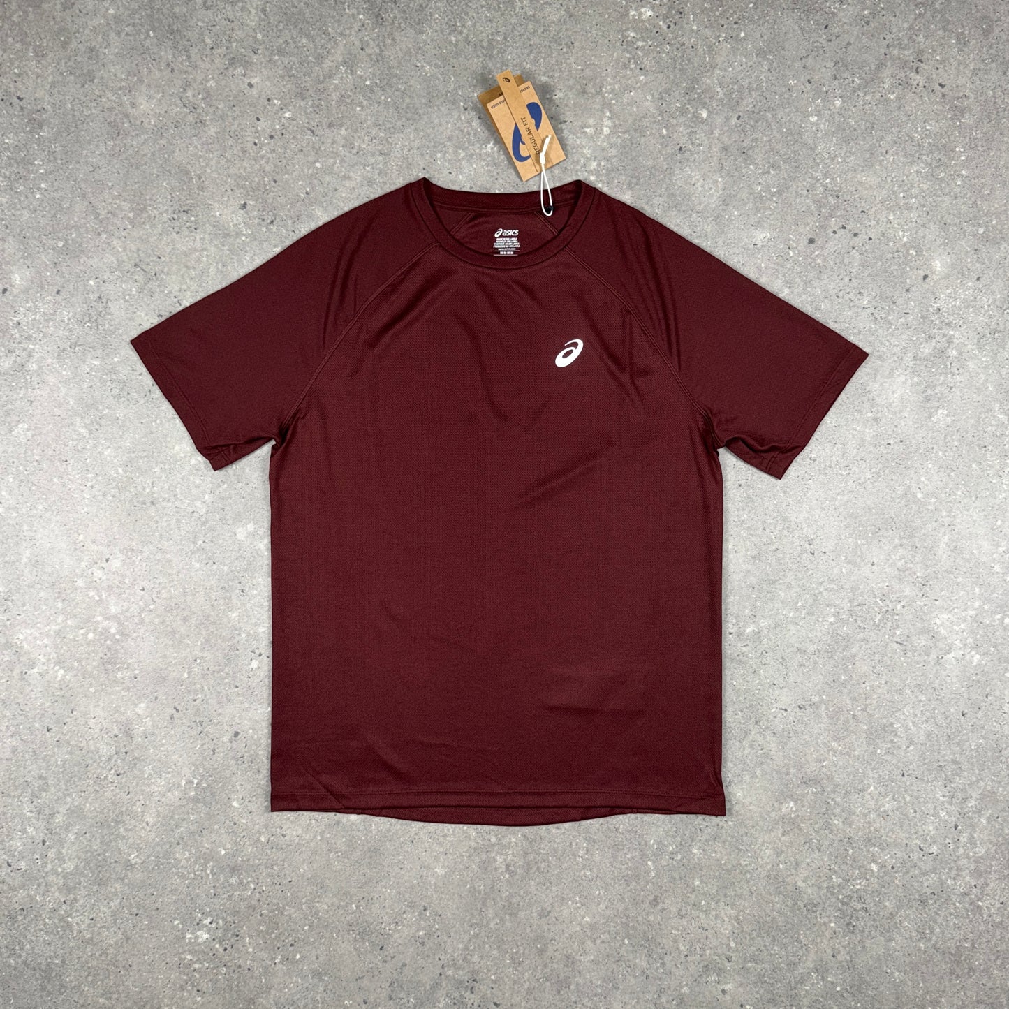 ASICS CORE T-SHIRT MAROON