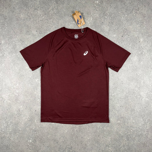 ASICS CORE T-SHIRT MAROON