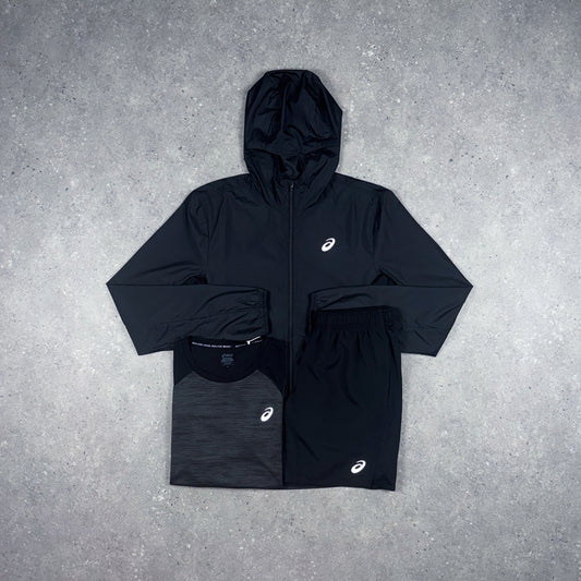ASICS CORE WINDRUNNER JACKET BUNDLE BLACK