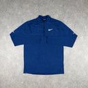 NIKE ELEMENT 1/4 ZIP ROYAL BLUE