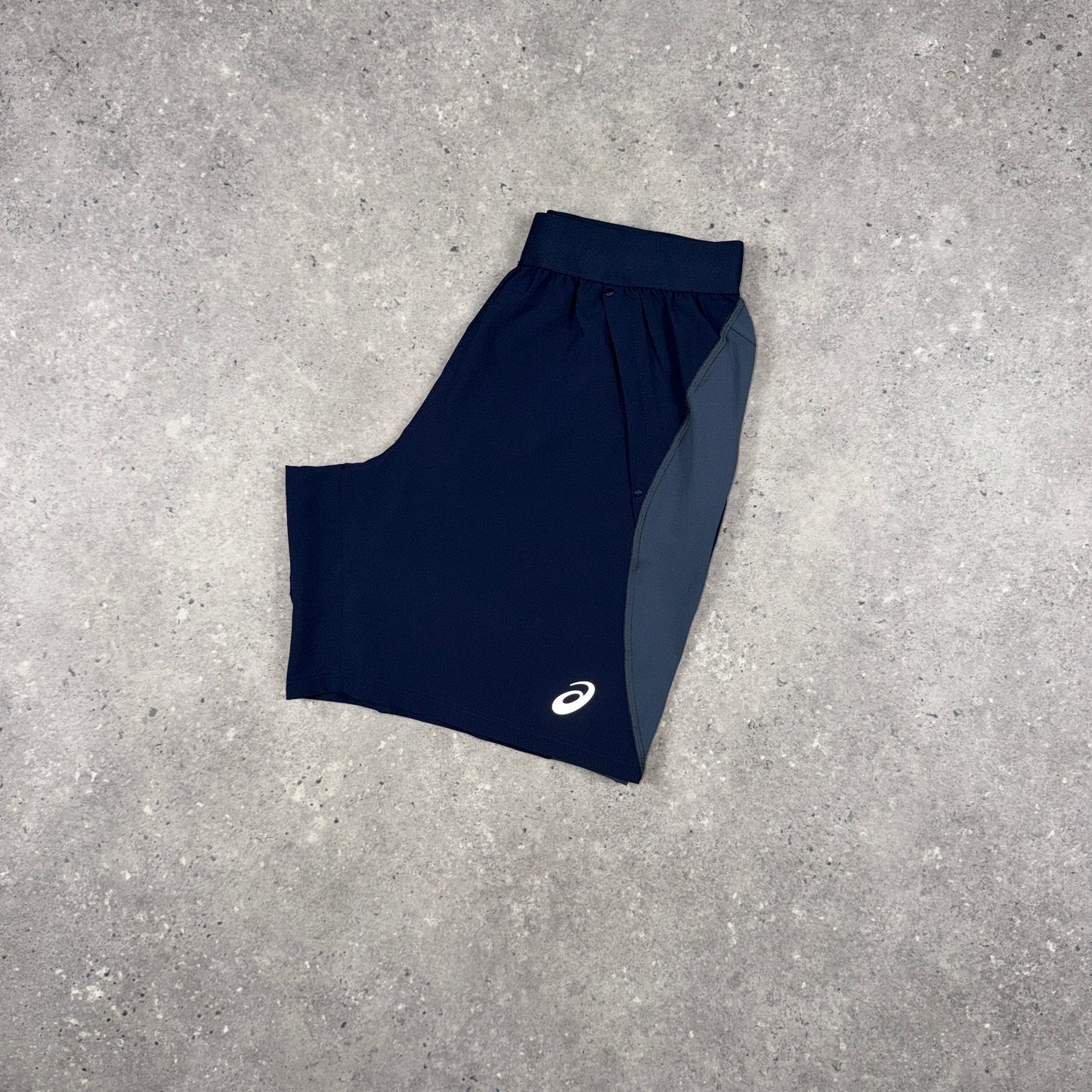 ASICS ROAD SHORTS MIDNIGHT NAVY