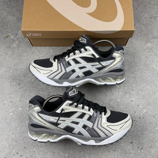 ASICS KAYANO 14s OBSIDIAN CEMENT GREY
