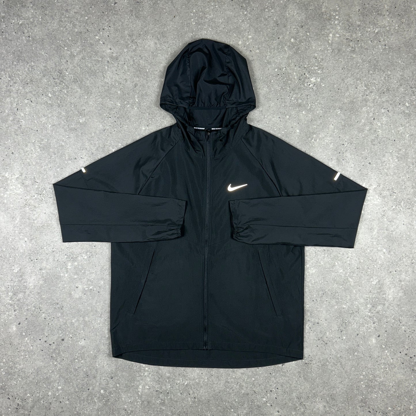 NIKE REPEL WINDRUNNER JACKET BLACK