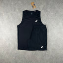 ASICS CORE VEST SHORTS SET BLACK