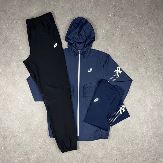ASICS ICON JACKET PANTS TRI-SET MIDNIHGT NAVY