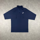 ASICS PACER 1/4 ZIP MIDNIGHT NAVY