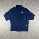 NIKE PACER RUNNING 1/4 ZIP SHORTS SET MIDNIGHT NAVY