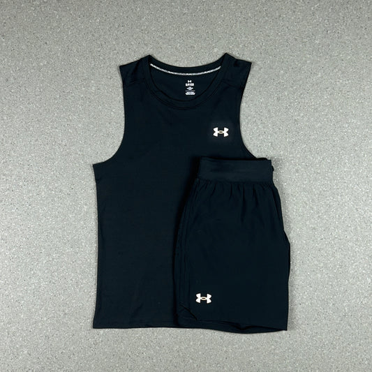 UNDER ARMOUR VEST SET BLACK