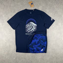 ASICS FUJITRAIL T-SHIRT MIDNIGHT/COBALT BURST