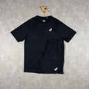 ASICS CORE T-SHIRT SHORTS SET BLACK