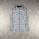 ASICS ROAD PUFFER GILET GREY