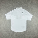 ASICS COURT 1/4 ZIP WHITE