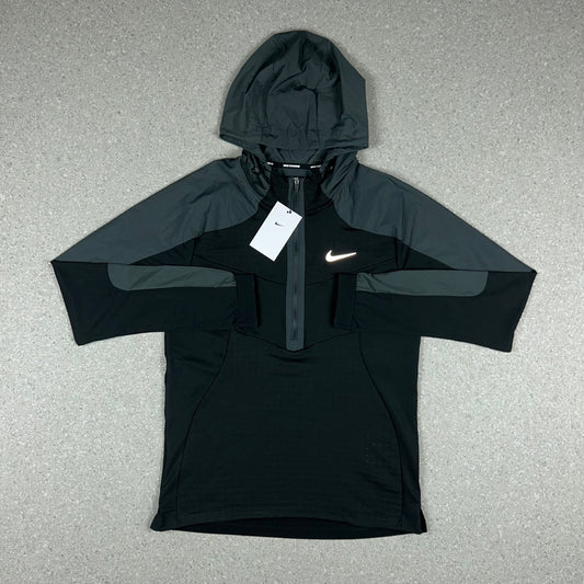 NIKE THERMAL ZIP BLACK