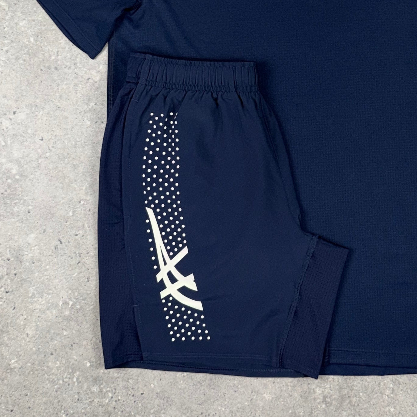 ASICS ICON SHORTS MIDNIGHT NAVY
