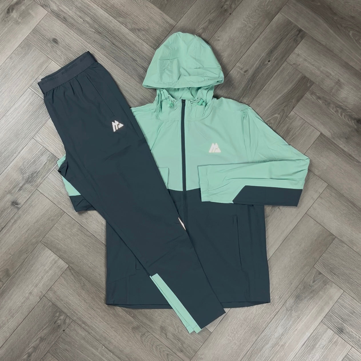 MONTIREX WOVEN TRACKSUIT SEA FOAM/GREY