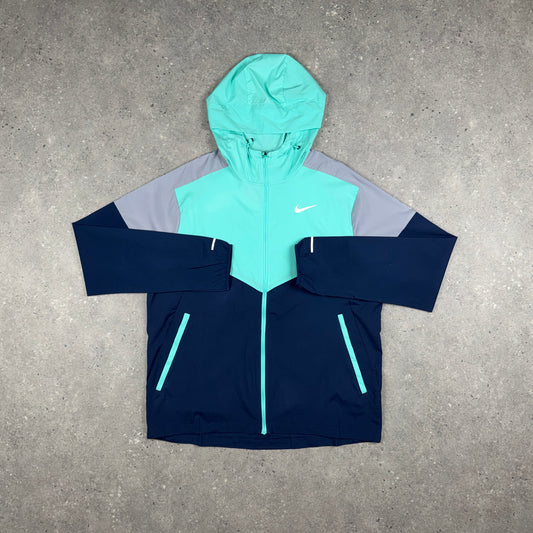 NIKE UV WINDRUNNER JACKET TURQUOISE/MIDNIGHT NAVY